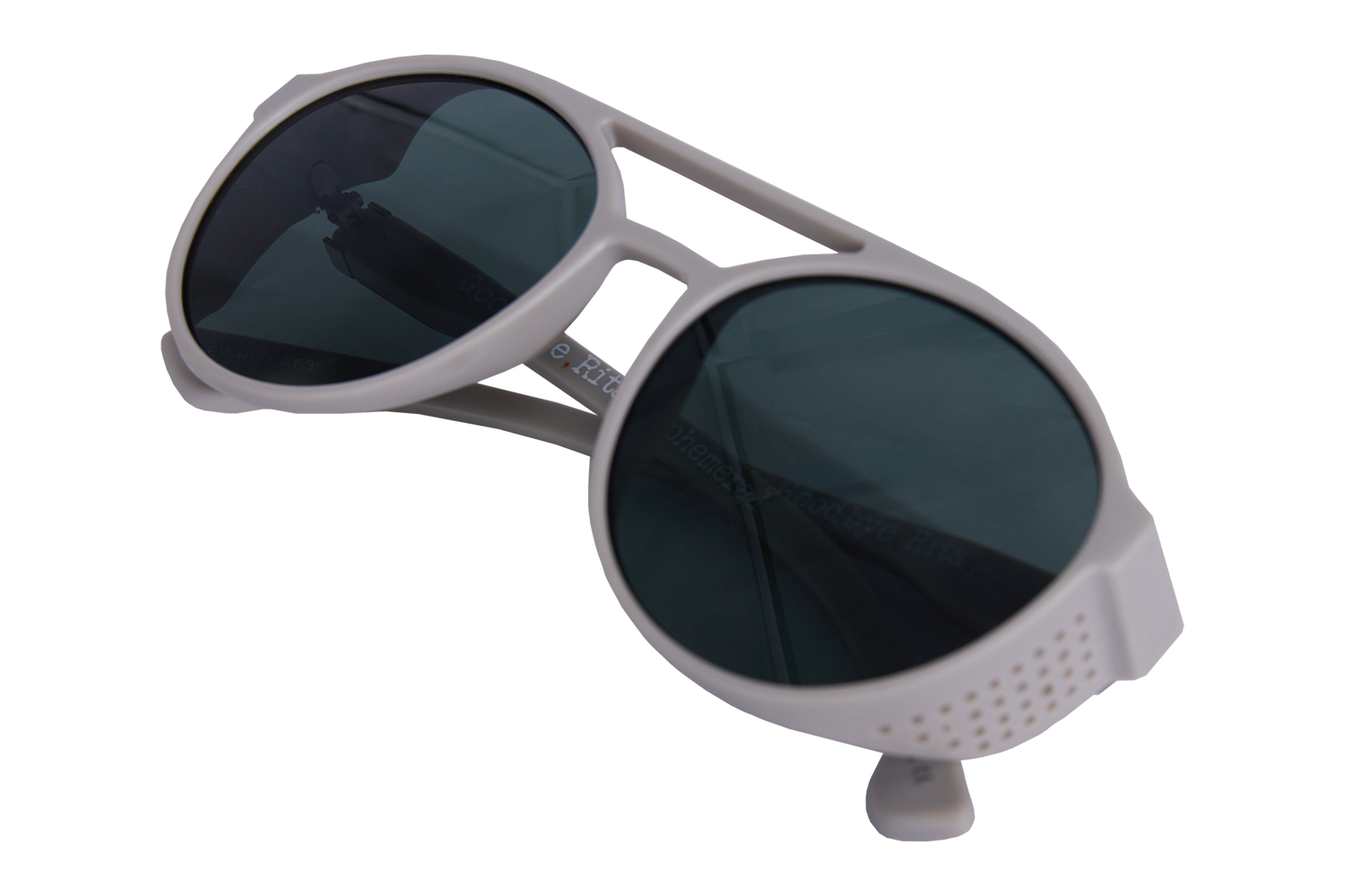 Sunglasses with side visor Harlem Beige Goodbye Rita Goodbye Rita